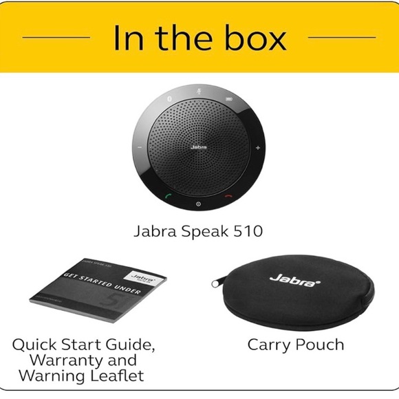 Jabra GN 510 Portable Speaker, new in box - Picture 8 of 8